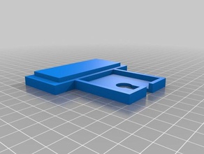 qidi tech placa de vidrio cuña tapón del orificio 3d la impresora accesorios 3d print model - Mito3D
