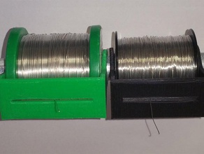 Lötzinn Spule guide wire spool-guide tool Inhaber Boxen 3d print model - Mito3D
