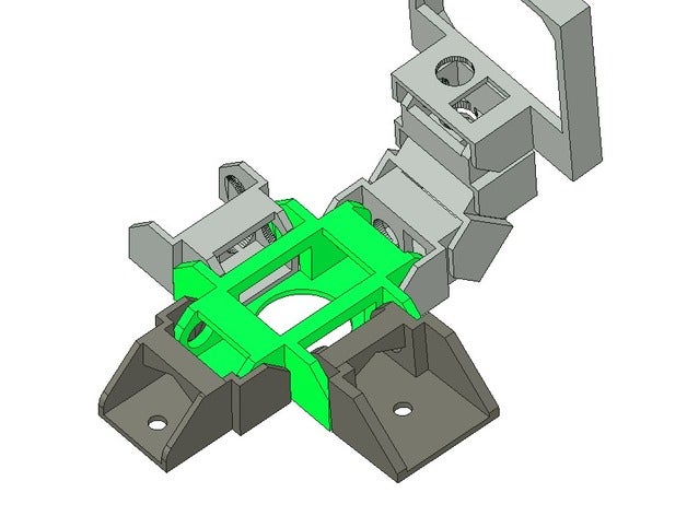 kabel kreuzung 3d la stampante parti 3D print model - Mito3D