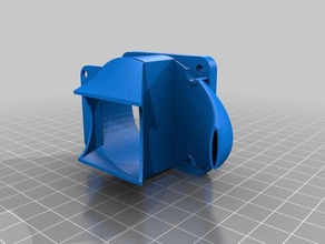 supporto ventilo 3d la stampante parti 3d print model - Mito3D