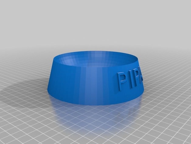 pipa animais de estimação personalizado 3D print model - Mito3D