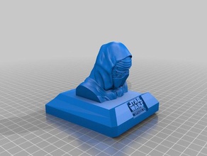 kylo ren kask hobi 3d print model - Mito3D