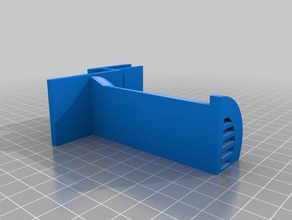 customized flashforge filament spool holder parametric 3d printer accessories 3d print model - Mito3D