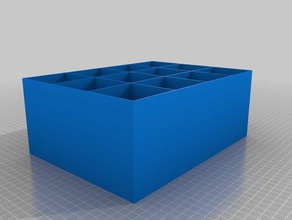 teavana small tin rack organization customized 3d print model - Mito3D