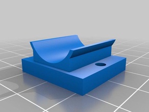 lm8uu holder graber bed 3d printer parts customizer 3d print model - Mito3D