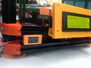 mini panel volt-metre kutusu diy voltmetreyi 3d print model - Mito3D