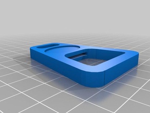 bronco clave de la cadena 3d impresión 3d print model - Mito3D