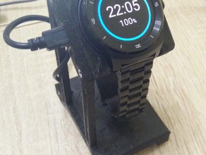 supporto per lg watch gadget 3d print model - Mito3D