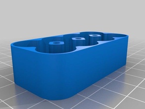 meine kundenspezifische Akku-case top-magnetisch Container 3d print model - Mito3D