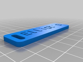 elliot de l'organisation personnalisé 3d print model - Mito3D