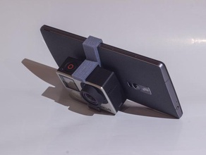 gopro clip de oneplus dos la cámara clipon monte punto disparar útil 3d print model - Mito3D