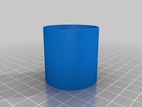 vase cylindre containers customized 3d print model - Mito3D