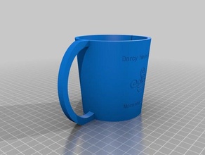 darcy personalizado café acogedor cocina comedor 3d print model - Mito3D