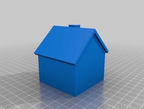 parametrik ev taban binalar yapılar baca craftml 3d print model - Mito3D