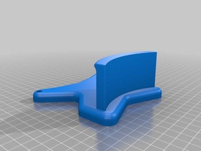Kopfhörer-Wandhalterung - Organisation Kopfhörer Wandhalter 3d print model - Mito3D