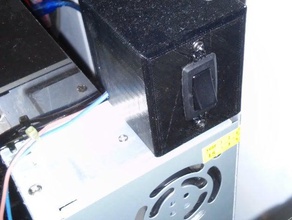hictop interruptor de alimentación 3d la impresora accesorios 3d print model - Mito3D