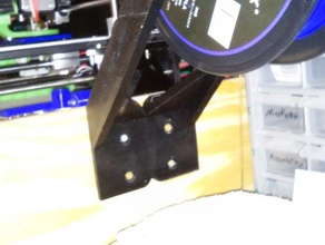 filament biriktirme tutucu 3d yazıcı aksesuarlar 3d print model - Mito3D