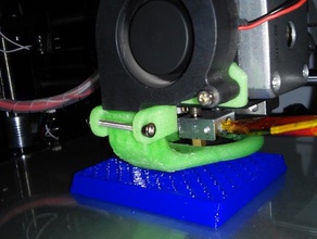 hictop boquilla tipo abanico enfriador de filamento 3d la impresora accesorios 3d print model - Mito3D