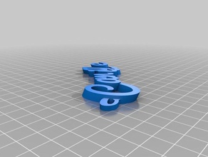 camille organización personalizado 3d print model - Mito3D