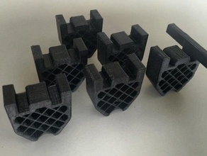 aco showerdrain mesafe blokları metal şerit banyo 3d print model - Mito3D