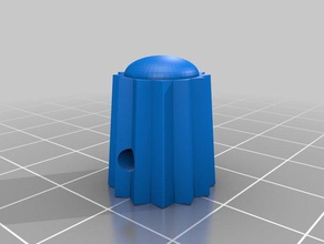 mi personalizados 10k pot perilla de reemplazo partes 3d print model - Mito3D
