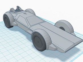 bsa pinewood derby bttf car other 3d print model - Mito3D