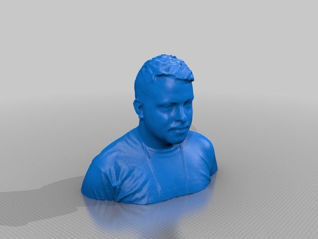 justin sculture 3D print model - Mito3D