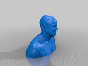 kevin riggins sculture 3d print model - Mito3D