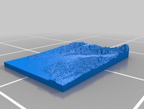terrain 3d model learning hsinchu taipe 3d print model - Mito3D