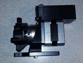makergear m2 narrow motor mount v4 extruder 3d printer extruders direct drive dual 3d print model - Mito3D