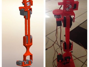 6dof robotic arm robotics arduino education first gripper manipulator solidworks 3d print model - Mito3D