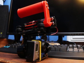 gopro gimbal handle camera 3d print model - Mito3D