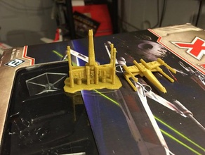 x-wing comme combattant de l'utilisation figurines jeu jouet accessoires star wars wargaming xwing miniatures 3d print model - Mito3D