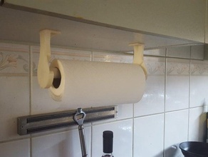 paper towel hanger household 3d print model - Mito3D