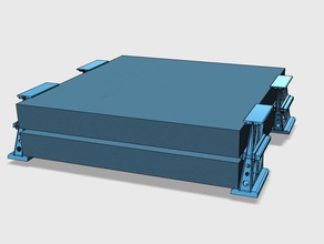 Netzwerk-switch-stacking-Halterung computer 3d print model - Mito3D