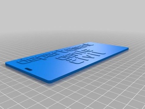 dipartimento di genio civile organizzazione personalizzato 3d print model - Mito3D