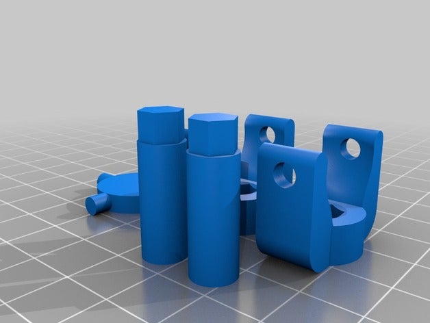 u-giunto ingegneria 3D print model - Mito3D