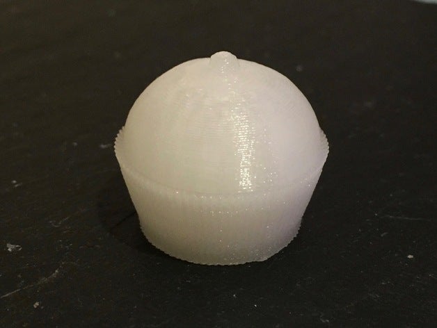 cupcake gıda içecek 3D print model - Mito3D