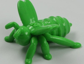 nt Biene Insekten - Spielzeug Spiele Tier Tiere nikoss wasp 3d print model - Mito3D