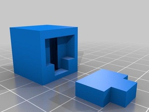 lego minecraft robot 3d impresión 3d print model - Mito3D