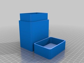 customizable box containers customizer 3d print model - Mito3D
