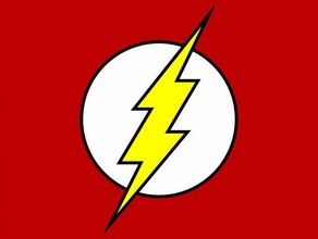 flash logo signs logos dc comics 3d print model - Mito3D