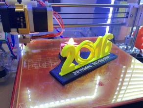2016 gimbal stehen Tee Lampe 2d Kunst 3d print model - Mito3D
