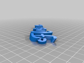 florian organización personalizado 3d print model - Mito3D
