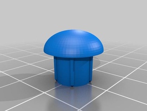 chrome cap tentar diy personalizado 3d print model - Mito3D