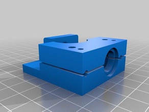 hepsi bir tete dimpression destek 3d yazıcı ekstruderler 3d print model - Mito3D