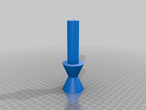 candlestick 3d printing 3d print model - Mito3D