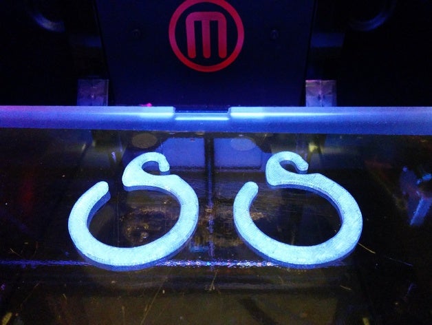 duş perdesi kanca banyo yedek parça 3D print model - Mito3D