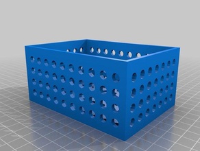 volt-amperímetro-caso recipientes personalizado 3d print model - Mito3D
