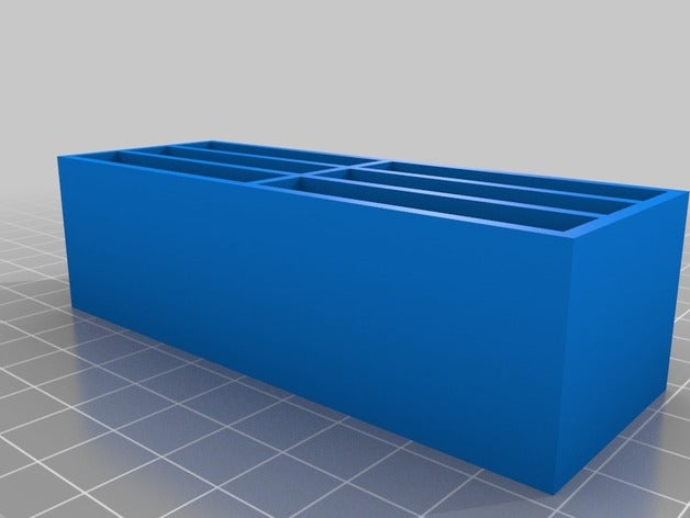 syma x5c caixa de bateria recipientes personalizado 3D print model - Mito3D